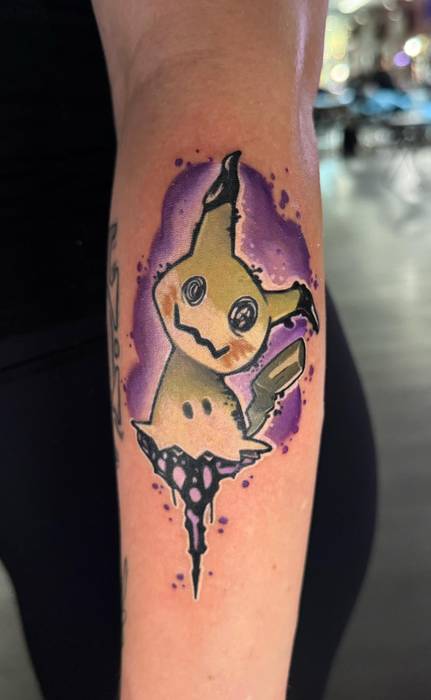 Recent tattoo work and studio portfolio image by Justin Styndl, piece 16