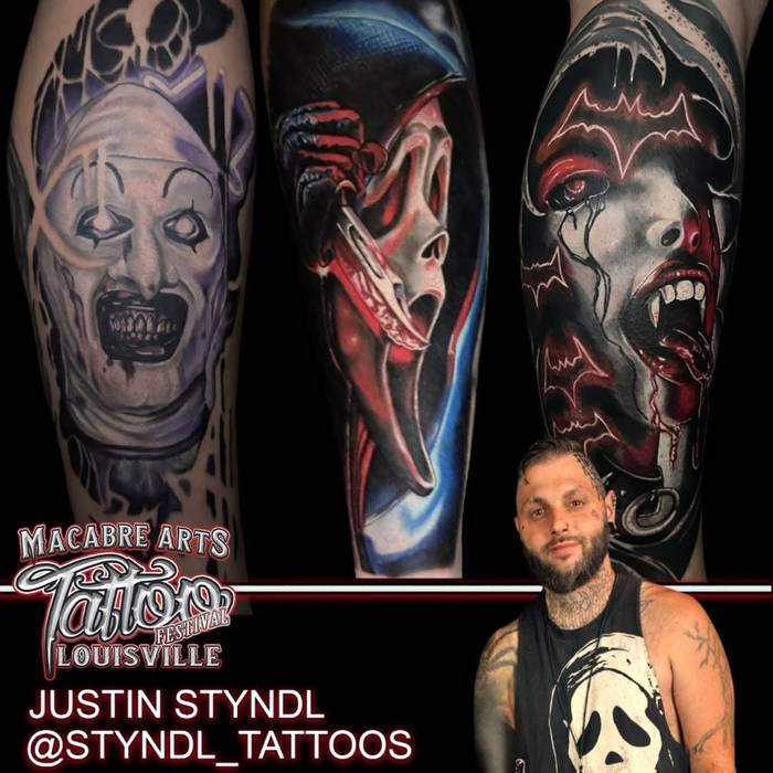 Recent tattoo work and studio portfolio image by Justin Styndl, piece 31