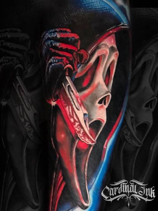 Recent tattoo work and studio portfolio image by Justin Styndl, piece 33